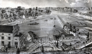 费城费尔蒙特自来水厂的历史照片