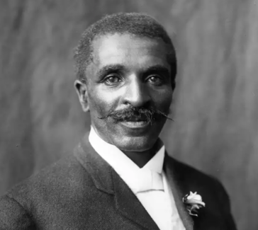 黑白相片George Washington Carver