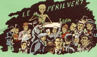 Le Peril Vert描绘了肆虐法国人民的苦艾酒