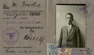 旧德国身份证的内部