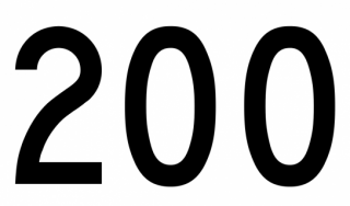 数字200
