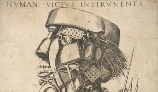 Giovanni Francesco Camocio的“Humani Victus Instrumenta”的印刷品