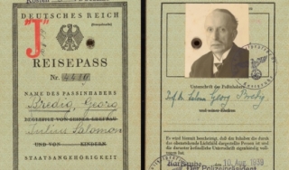 旧德国护照的内部